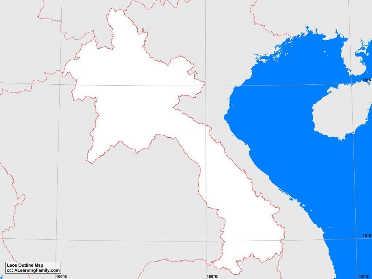 Mapa laos osnovy